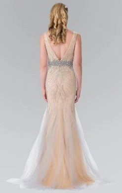 Elizabeth K - GL2344 V-Neck Mermaid Gown