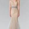 Elizabeth K - GL2344 V-Neck Mermaid Gown