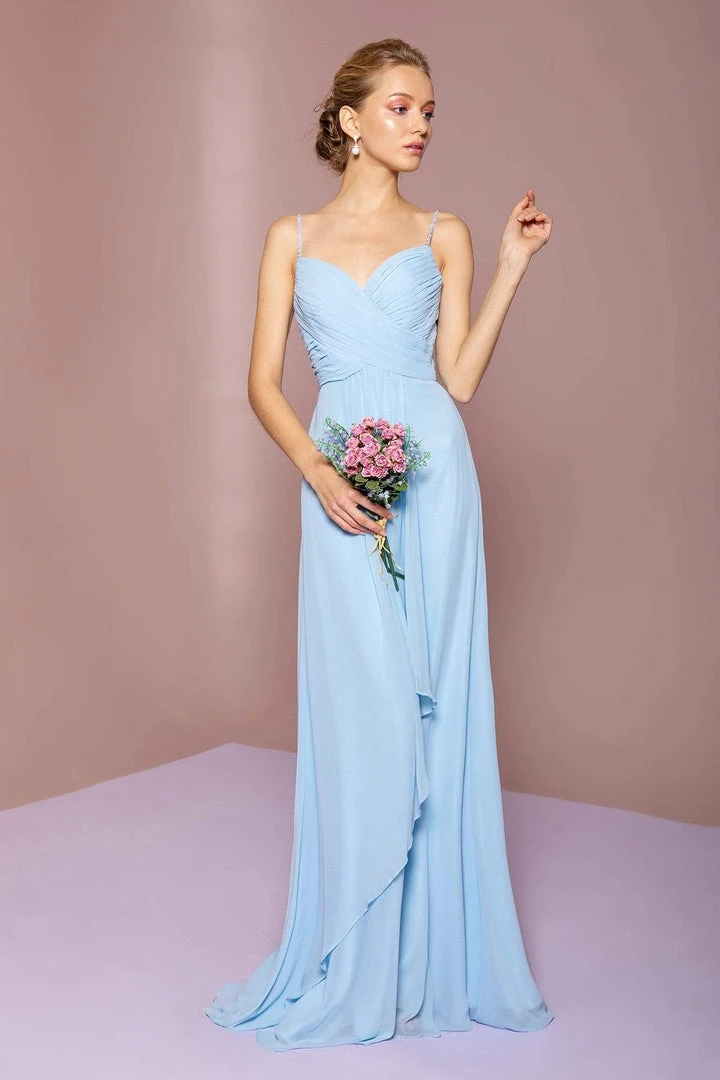 Elizabeth K - GL2666 Shirred Surplice Sweetheart Bodice Gown 3 Elizabeth K - GL2666 Shirred Surplice Sweetheart Bodice Gown