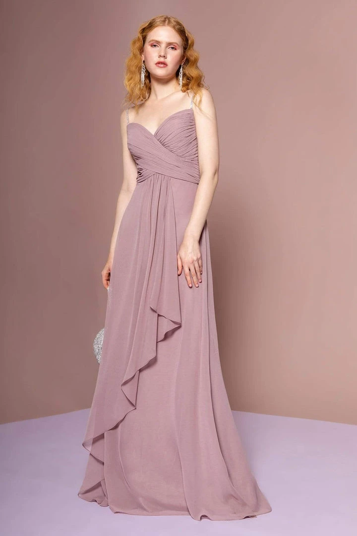 Elizabeth K - GL2666 Shirred Surplice Sweetheart Bodice Gown 7 Elizabeth K - GL2666 Shirred Surplice Sweetheart Bodice Gown