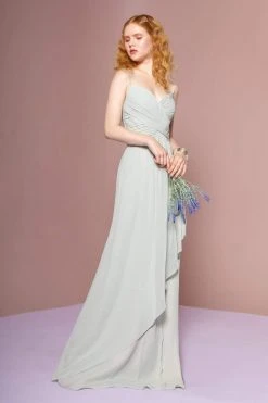 Elizabeth K - GL2666 Shirred Surplice Sweetheart Bodice Gown 18 Elizabeth K - GL2666 Shirred Surplice Sweetheart Bodice Gown