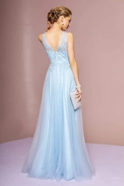 Formal Gowns Elizabeth K - GL2693 Beaded Lace A-Line Evening Dress 11 Formal Gowns Elizabeth K - GL2693 Beaded Lace A-Line Evening Dress