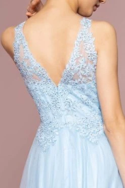 Formal Gowns Elizabeth K - GL2693 Beaded Lace A-Line Evening Dress 13 Formal Gowns Elizabeth K - GL2693 Beaded Lace A-Line Evening Dress