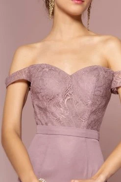 Formal Gowns Elizabeth K - GL2697 Off Shoulder Lace Bodice Mermaid Gown 21 Formal Gowns Elizabeth K - GL2697 Off Shoulder Lace Bodice Mermaid Gown