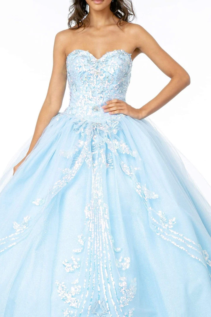 Formal Gowns Elizabeth K - GL2947 Bead Embellished Sweetheart Ballgown 4 Formal Gowns Elizabeth K - GL2947 Bead Embellished Sweetheart Ballgown