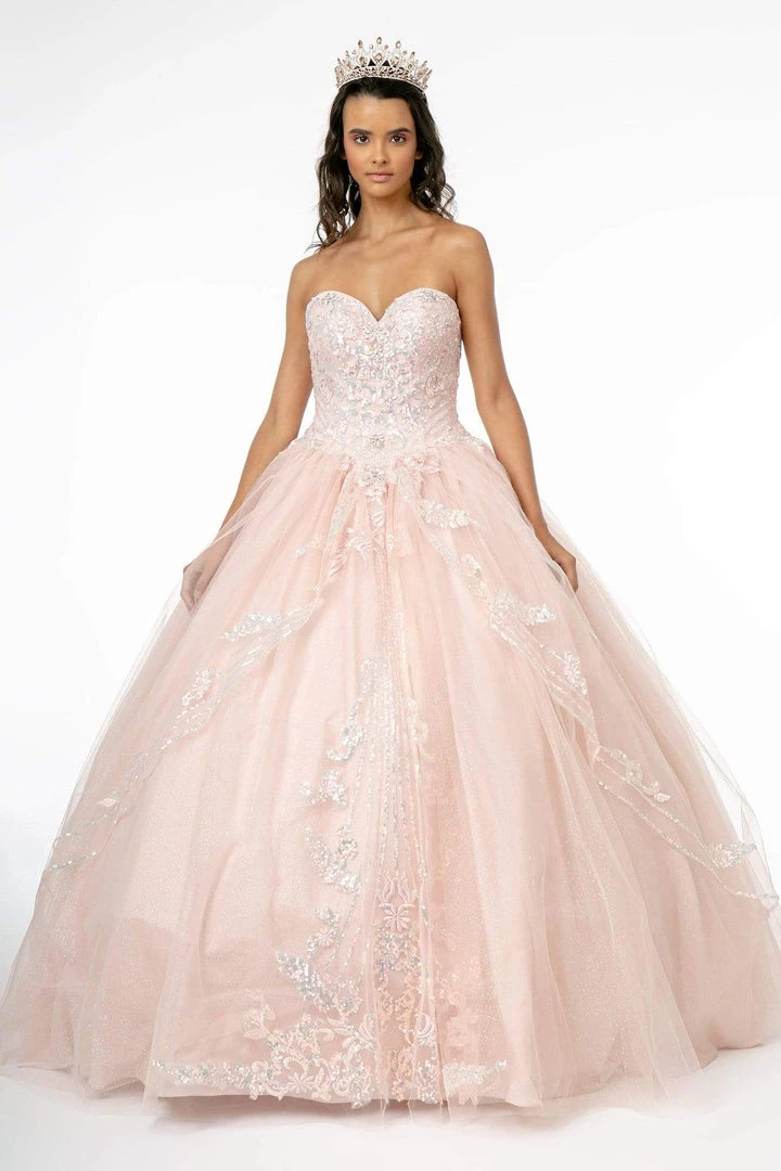 Formal Gowns Elizabeth K - GL2947 Bead Embellished Sweetheart Ballgown 6 Formal Gowns Elizabeth K - GL2947 Bead Embellished Sweetheart Ballgown
