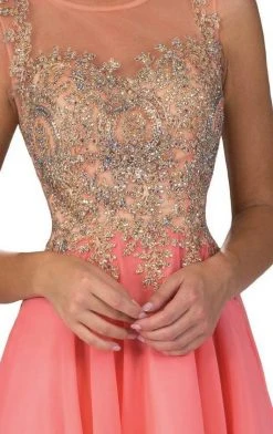 Cocktail Dresses Elizabeth K - GS1336 Sleeveless Embellished Cocktail Dress