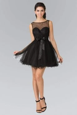 Elizabeth K - GS1459 Illusion Sweetheart Tulle Dress 9 Elizabeth K - GS1459 Illusion Sweetheart Tulle Dress