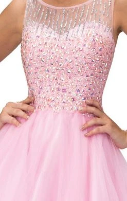 Elizabeth K - GS2158 Beaded Sleeveless Cocktail Dress Cocktail Dresses 7 Elizabeth K - GS2158 Beaded Sleeveless Cocktail Dress Cocktail Dresses