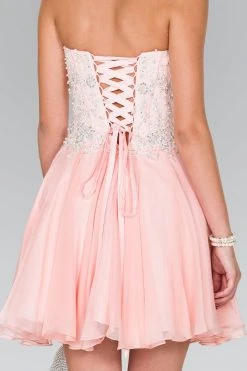 Elizabeth K - GS2391 Embellished Sweetheart Chiffon A-line Dress 9 Elizabeth K - GS2391 Embellished Sweetheart Chiffon A-line Dress