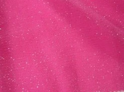 Ellie Wilde - V-Neck Racerback Glitter Tulle Ballgown EW119090 - 1 Pc Hot Pink In Size 2 Available Formal Gowns 11 Ellie Wilde - V-Neck Racerback Glitter Tulle Ballgown EW119090 - 1 Pc Hot Pink In Size 2 Available Formal Gowns