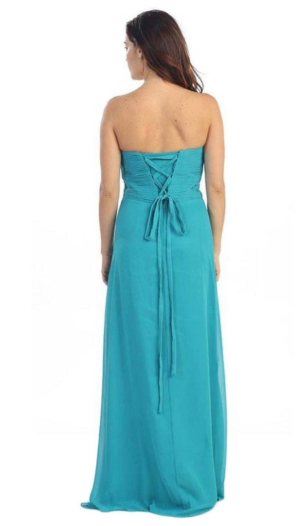 Eureka Fashion - 2564 Heart Shaped Beaded Sweetheart Chiffon Dress Formal Gowns 8 Eureka Fashion - 2564 Heart Shaped Beaded Sweetheart Chiffon Dress Formal Gowns