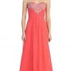Eureka Fashion - 2564 Heart Shaped Beaded Sweetheart Chiffon Dress Formal Gowns