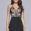 Faviana Floral Embroidered Sheer Plunging Neck Cocktail Dress 10150 - 1 Pc Black In Size 4 Available Cocktail Dresses 2 Faviana Floral Embroidered Sheer Plunging Neck Cocktail Dress 10150 - 1 Pc Black In Size 4 Available Cocktail Dresses
