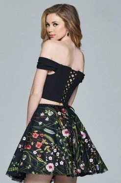 Cocktail Dresses Faviana - Off-Shoulder Cocktail Dress S8080 6 Cocktail Dresses Faviana - Off-Shoulder Cocktail Dress S8080