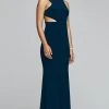 Faviana - S10224 Sleeveless Halter Jersey Fitted Dress 2 Faviana - S10224 Sleeveless Halter Jersey Fitted Dress