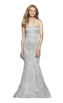 Formal Gowns Faviana - S10305 Strapless Metallic Embroidered Mermaid Dress 10 Formal Gowns Faviana - S10305 Strapless Metallic Embroidered Mermaid Dress