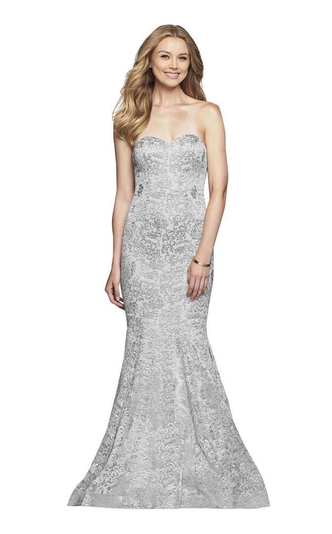 Formal Gowns Faviana - S10305 Strapless Metallic Embroidered Mermaid Dress 6 Formal Gowns Faviana - S10305 Strapless Metallic Embroidered Mermaid Dress