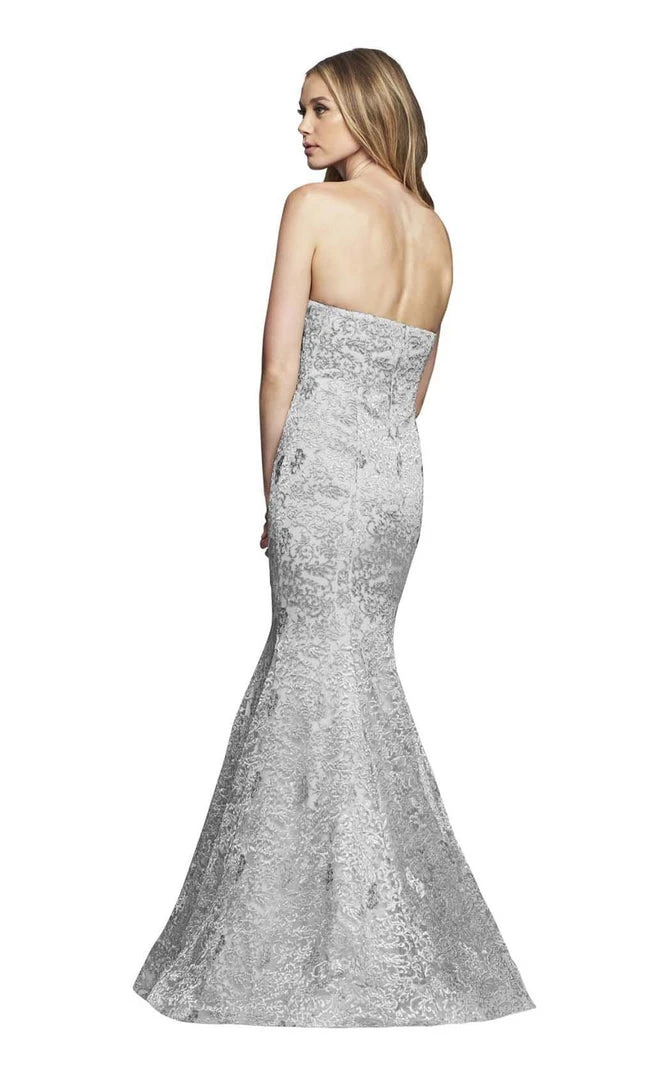 Formal Gowns Faviana - S10305 Strapless Metallic Embroidered Mermaid Dress 7 Formal Gowns Faviana - S10305 Strapless Metallic Embroidered Mermaid Dress