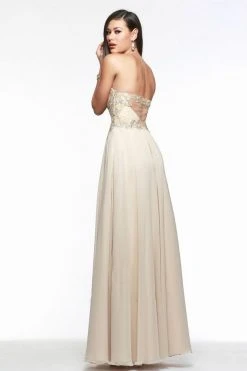 Faviana - S7325 Long Strapless Prom Gown