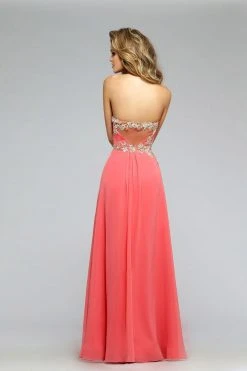 Faviana - S7325 Long Strapless Prom Gown