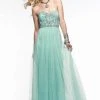Faviana - Strapless Sweetheart Tulle Gown 7590 Formal Gowns 1 Faviana - Strapless Sweetheart Tulle Gown 7590 Formal Gowns