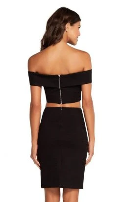 Harper And Lemon - 22107 Off-Shoulder Two-Piece Short Dress