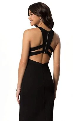 Harper And Lemon - 22108 Sleeveless Cutout Racerback Midi Dress 6 Harper And Lemon - 22108 Sleeveless Cutout Racerback Midi Dress