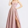 Formal Gowns Ieena Duggal - 26123I Sweetheart Pleated A-Line Evening Gown