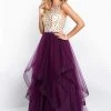 Blush By Alexia Designs Formal Gowns Intrigue - 421 Beaded Illusion Scoop A-line Dress 1 Blush By Alexia Designs Formal Gowns Intrigue - 421 Beaded Illusion Scoop A-line Dress