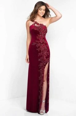 Blush By Alexia Designs Intrigue - 454 Embellished Asymmetric Sheath Dress 7 Blush By Alexia Designs Intrigue - 454 Embellished Asymmetric Sheath Dress