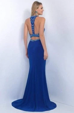 Blush By Alexia Designs Intrigue - Two-Piece Crisscross Cutout Evening Gown 169