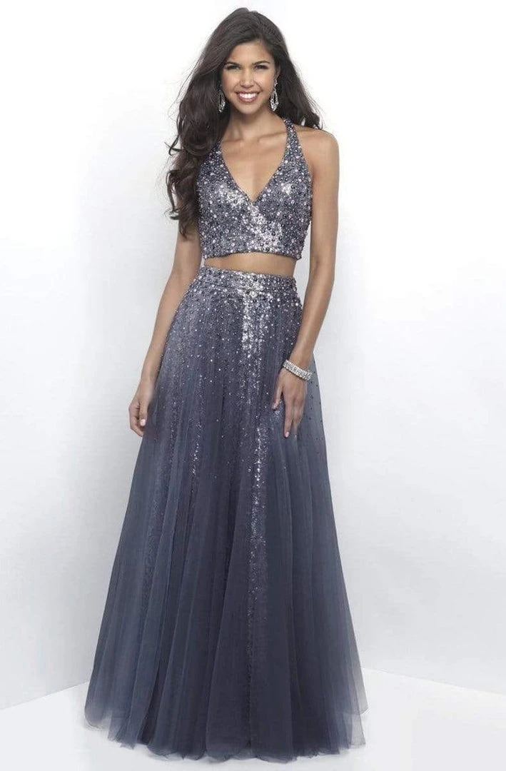 Blush By Alexia Designs Formal Gowns Intrigue - Two-Piece V-Neck Sequined A-line Dress 266 3 Blush By Alexia Designs Formal Gowns Intrigue - Two-Piece V-Neck Sequined A-line Dress 266