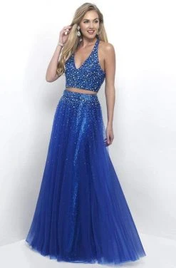 Blush By Alexia Designs Formal Gowns Intrigue - Two-Piece V-Neck Sequined A-line Dress 266 7 Blush By Alexia Designs Formal Gowns Intrigue - Two-Piece V-Neck Sequined A-line Dress 266