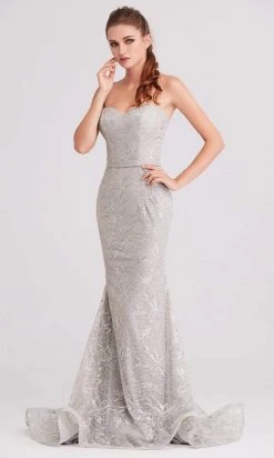 J'Adore Dresses - J15012 Beaded Lace Sweetheart Mermaid Dress Formal Gowns