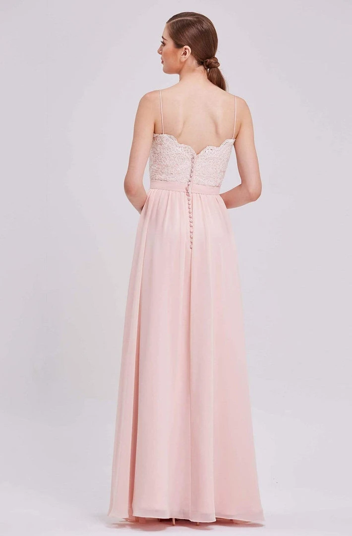 J'Adore Dresses - J16017 Laced Chiffon A-line Long Dress 6 J'Adore Dresses - J16017 Laced Chiffon A-line Long Dress