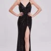 Formal Gowns J'Adore Dresses - J16036 Shiny Glittered Long Dress 2 Formal Gowns J'Adore Dresses - J16036 Shiny Glittered Long Dress
