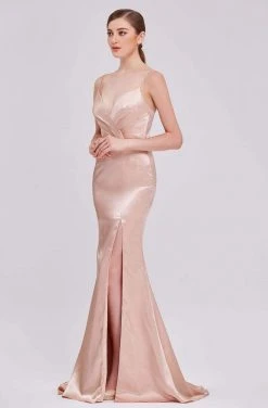 J'Adore Dresses - J16049 Sexy Sweetheart Satin Slit Trumpet Dress Formal Gowns