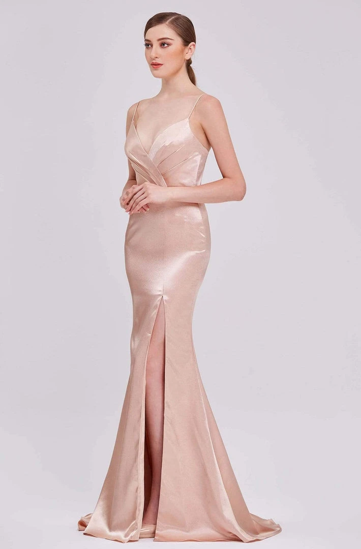 J'Adore Dresses - J16049 Sexy Sweetheart Satin Slit Trumpet Dress Formal Gowns 3 J'Adore Dresses - J16049 Sexy Sweetheart Satin Slit Trumpet Dress Formal Gowns
