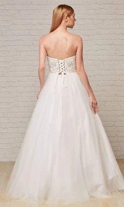 J'Adore Dresses - J18030 Beaded Sweetheart Tulle Long Gown
