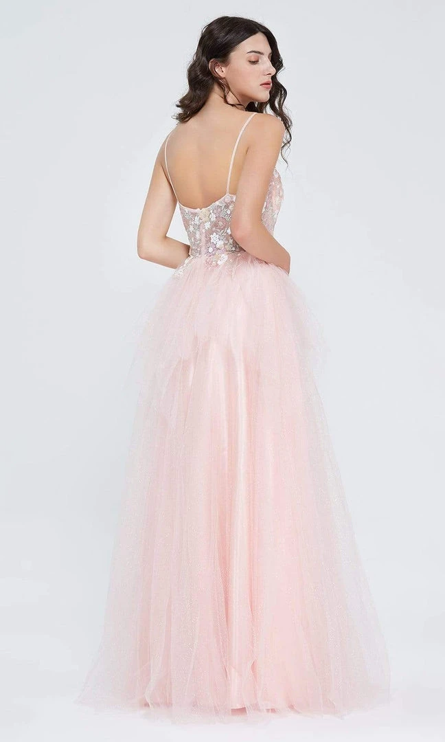 J'Adore Dresses - J20012 Sleeveless Embellished A-Line Dress 4 J'Adore Dresses - J20012 Sleeveless Embellished A-Line Dress