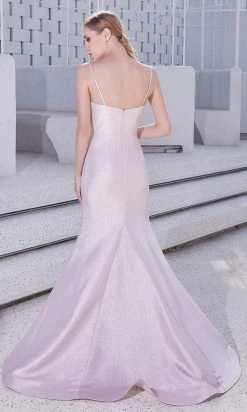 J'Adore Dresses - JM105 Beaded Fitted Bodice Glitter Net Mermaid Gown Plus Size Dresses 14 J'Adore Dresses - JM105 Beaded Fitted Bodice Glitter Net Mermaid Gown Plus Size Dresses