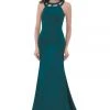 J'Adore Dresses - J11361 Long Cutout Halter Trumpet Gown