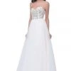 J'Adore Dresses - J11367 Beaded Sweetheart Bodice A-Line Gown