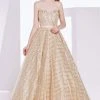J'Adore Dresses - J14008 Glitter Tulle Sweetheart Ballgown Formal Gowns