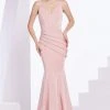 Formal Gowns J'Adore Dresses - J14013 Satin Plunging V-neck Trumpet Dress 1 Formal Gowns J'Adore Dresses - J14013 Satin Plunging V-neck Trumpet Dress