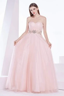 J'Adore Dresses - J14037 Beaded Sweetheart Tulle Ballgown Formal Gowns