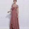 J'Adore Dresses - J3053 Jeweled Short Sleeve Crisscross Long Dress Formal Gowns 2 J'Adore Dresses - J3053 Jeweled Short Sleeve Crisscross Long Dress Formal Gowns