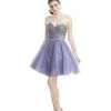 J'Adore Dresses - J5056 Strapless Beaded Sweetheart A-line Dress Cocktail Dresses