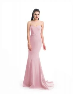 J'Adore Dresses - J5086 Strapless Sweetheart Trumpet Dress Formal Gowns